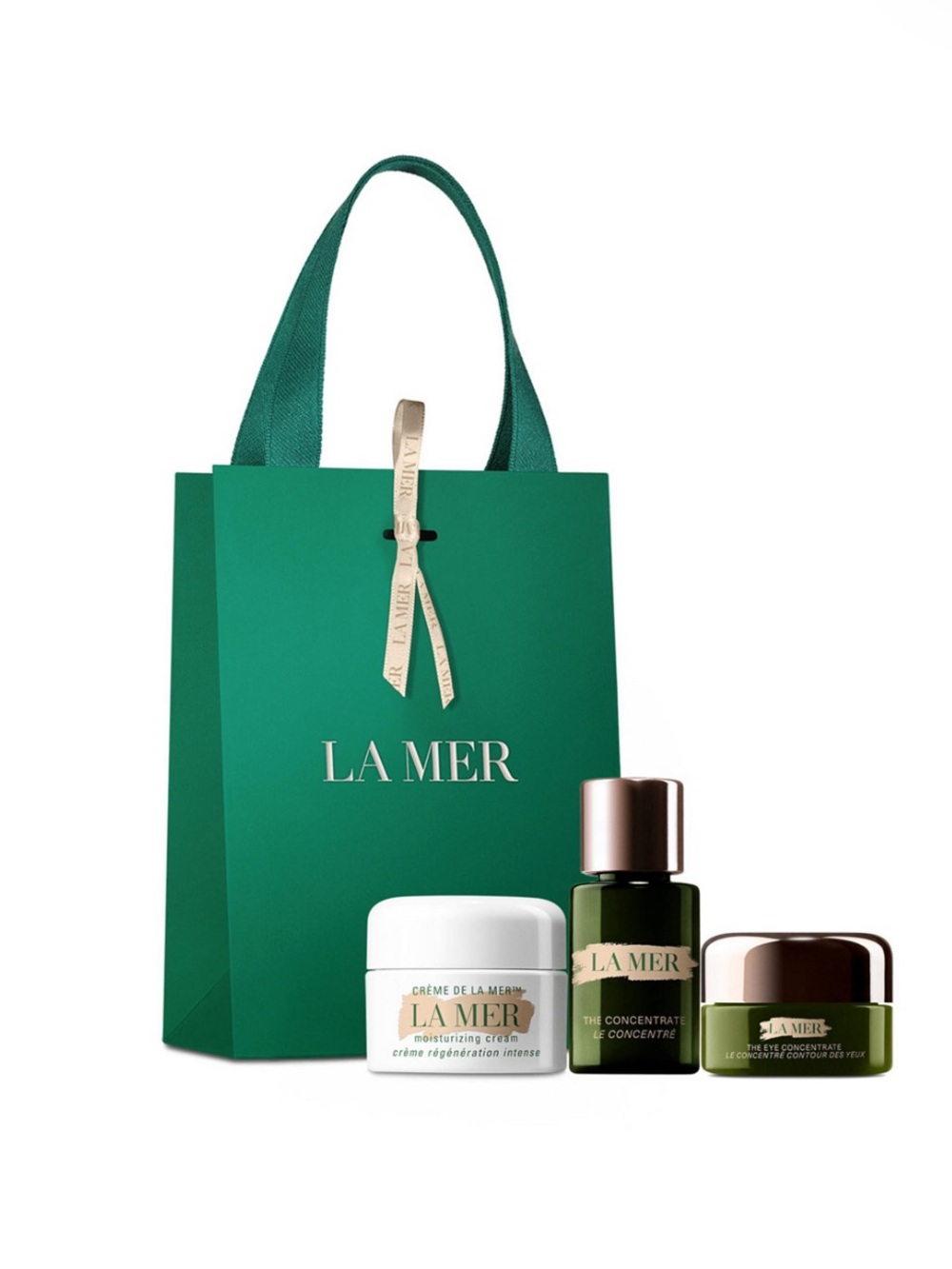 💚 La Mer Luxury Skincare 3 Piece Set + Gift Bag Brand New